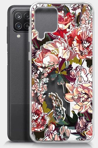 Чехол для телефона BoraSCO ArtWorks для Samsung Galaxy A12/M12 51402 (прозрачный/рисунок)