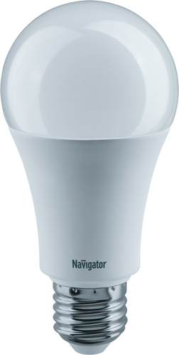 Светодиодная лампочка Navigator NLLB-A60-15-230-6.5K-E27