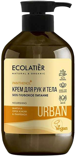 Ecolatier Крем для рук и тела Urban SOS глубокое питание 400 мл