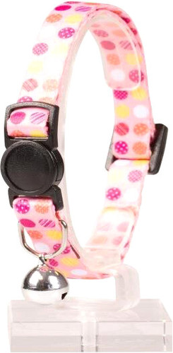 Ошейник Duvo Plus Канди 11175/pink (розовый/оранжевый/белый)