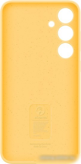 Чехол для телефона Samsung Silicone Case S24+ (желтый)