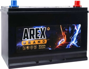 Автомобильный аккумулятор AREX Grand Asia R+ (95 А·ч)