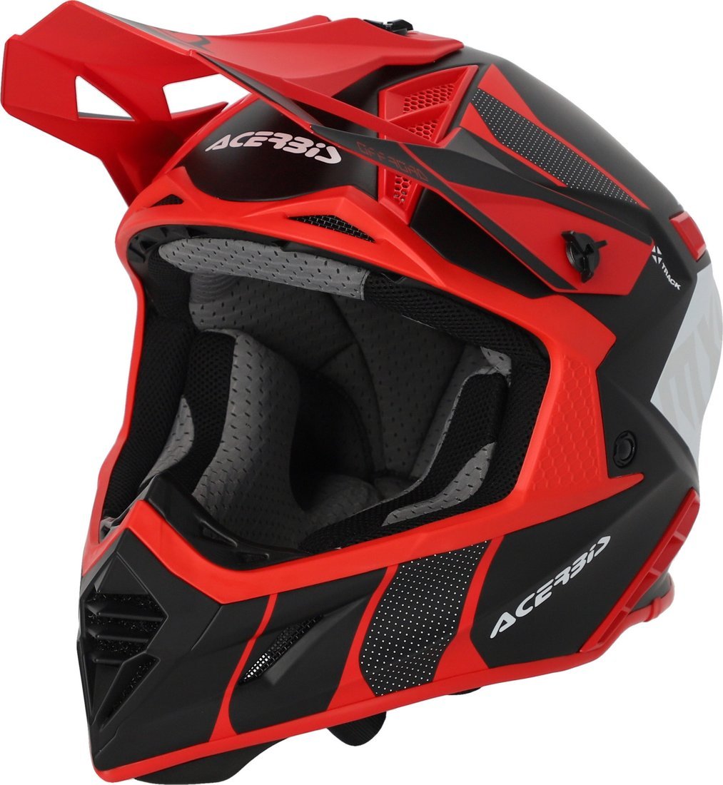 Мотошлем Acerbis X-Track 22-06 0025032.323.064 (M, черный/красный)
