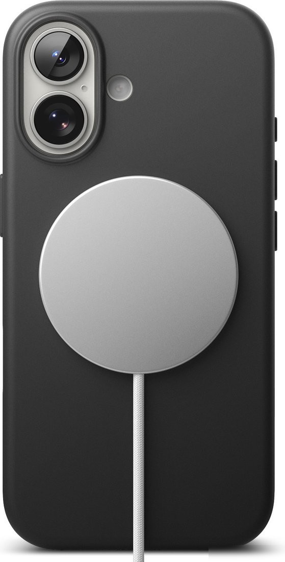 Чехол для телефона Ringke Silicone Magnetic для iPhone 17 (Black)