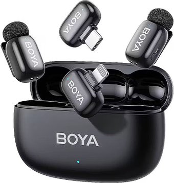 Радиосистема BOYA Mini 2-01 (черный)