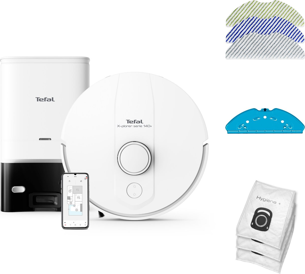 Робот-пылесос Tefal Tefal X-Plorer S140+ RG9197WH