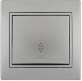 Выключатель проходной Lezard Mira 701-1010-105 (серый металлик)