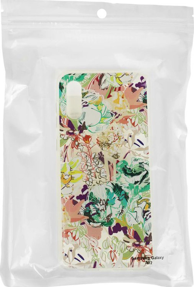 Чехол для телефона BoraSCO ArtWorks для Samsung Galaxy A02 51361 (прозрачный/рисунок)