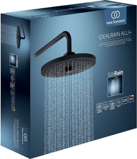 Верхний душ Ideal Standard BD581XG (черный матовый)