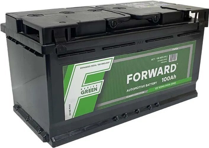 Автомобильный аккумулятор Forvard Green R+ (100 А·ч)