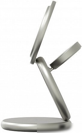 Беспроводное зарядное Magssory Signature Disc Pro для Apple 3 в 1 WCH073 (титановый)
