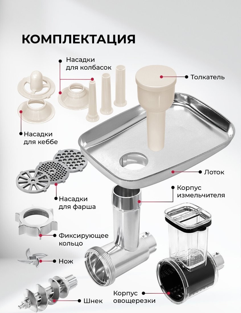 Мясорубка LEX LX4003 Pro