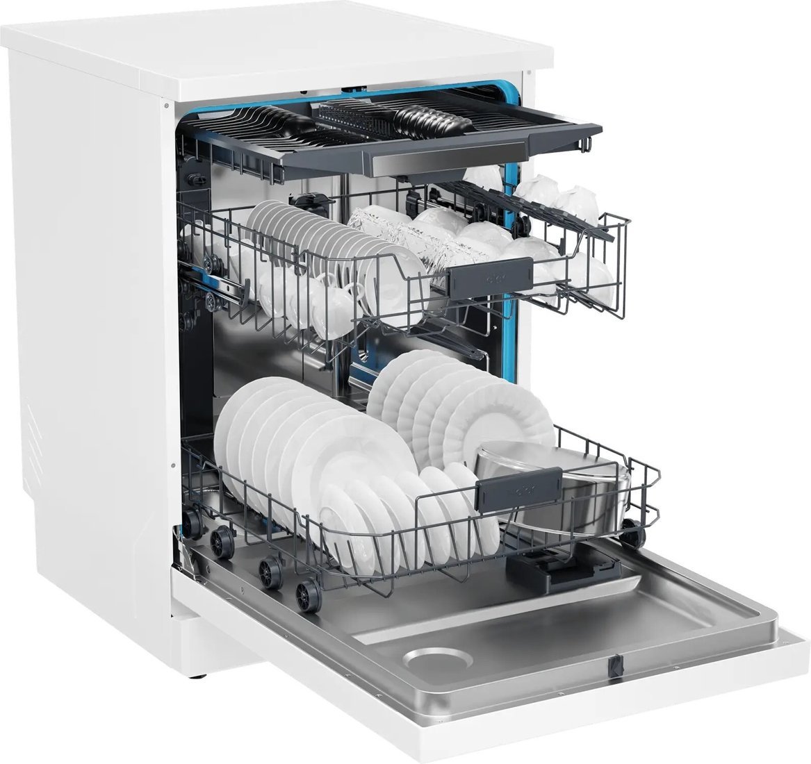 Отдельностоящая посудомоечная машина Haier HDWE15-58WE2RU