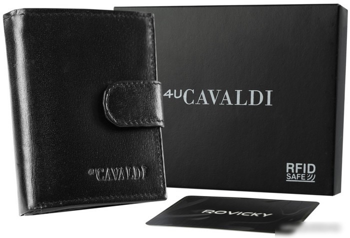 Кошелек Cedar 4U Cavaldi 0720L-P-BS-RFID (черный)