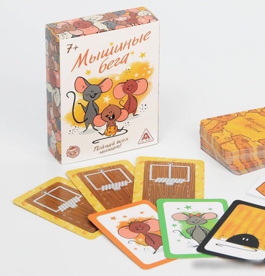 Настольная игра Лас Играс Мышиные бега 1232391