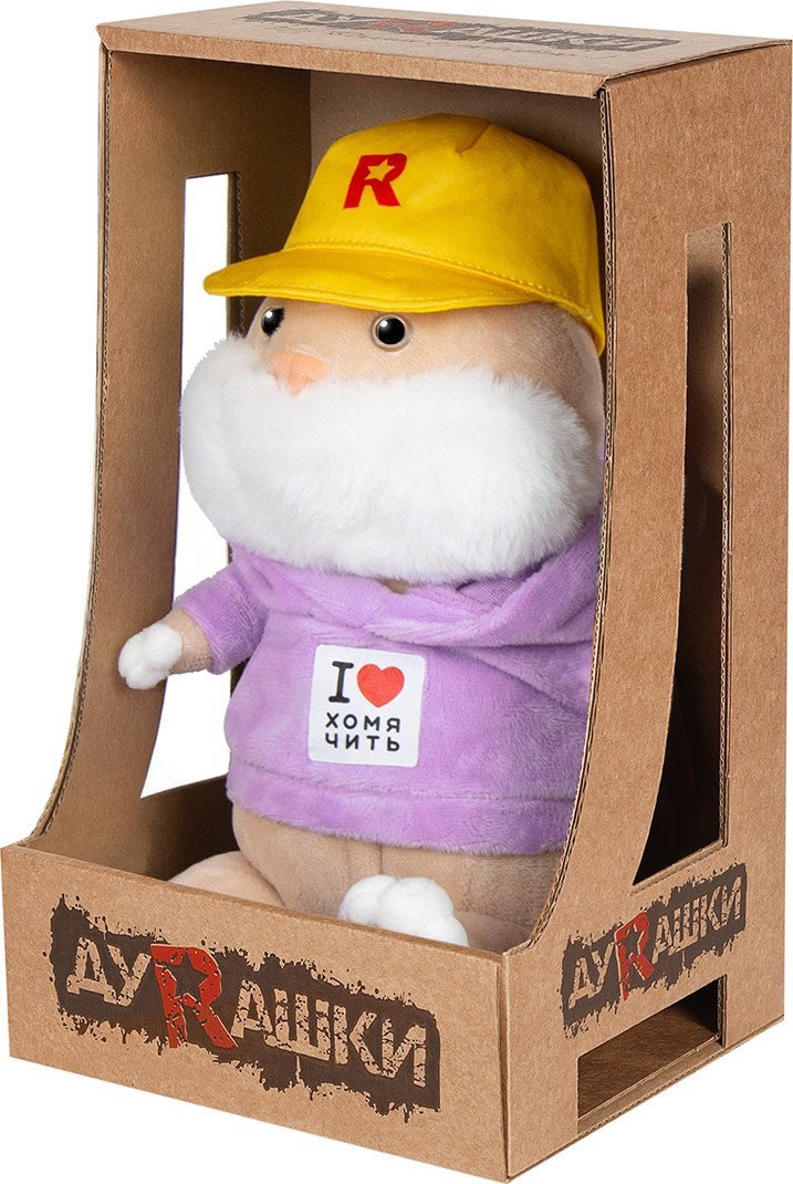 Классическая игрушка ДуRашки Хомяк в Кепке DR-250401-22