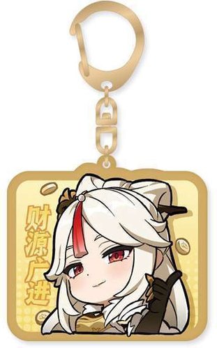 Брелок miHoYo Chibi Expressions. Ningguang GEN640