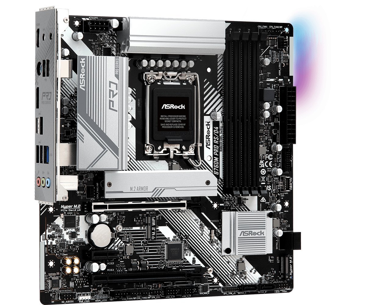 Материнская плата ASRock B760M Pro RS/D4