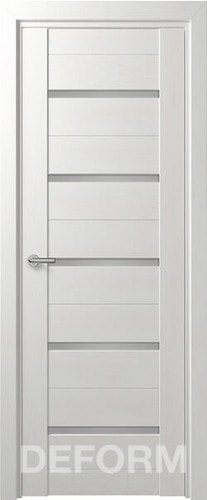 Межкомнатная дверь Юркас Deform D11 ДО 90x200 (дуб шале снежный/мателюкс)