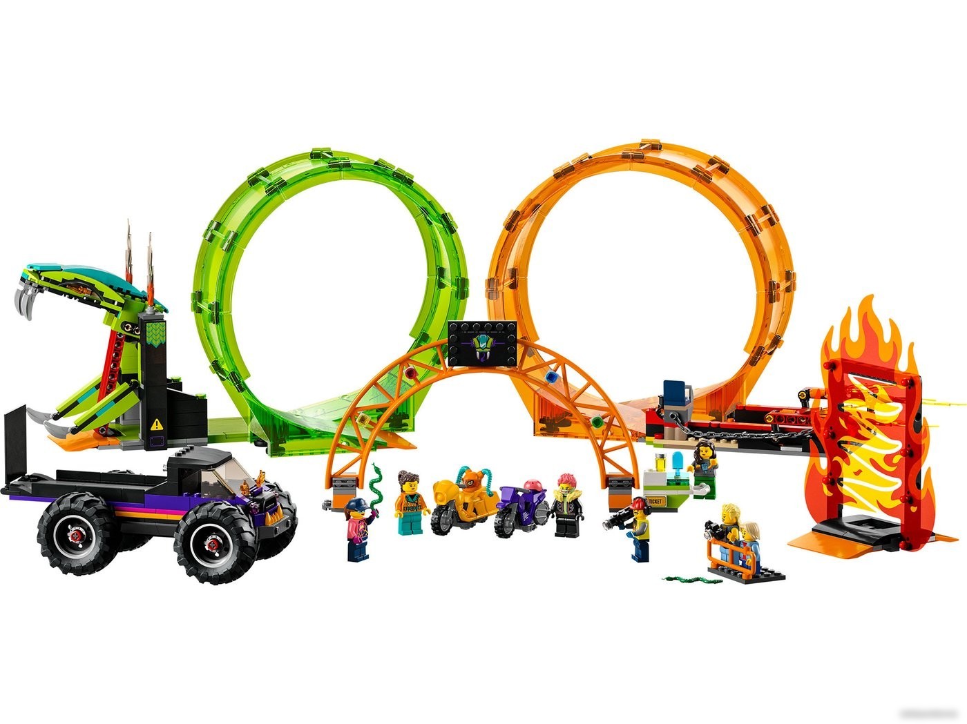 LEGO City 60339 Трюковая арена Двойная петля