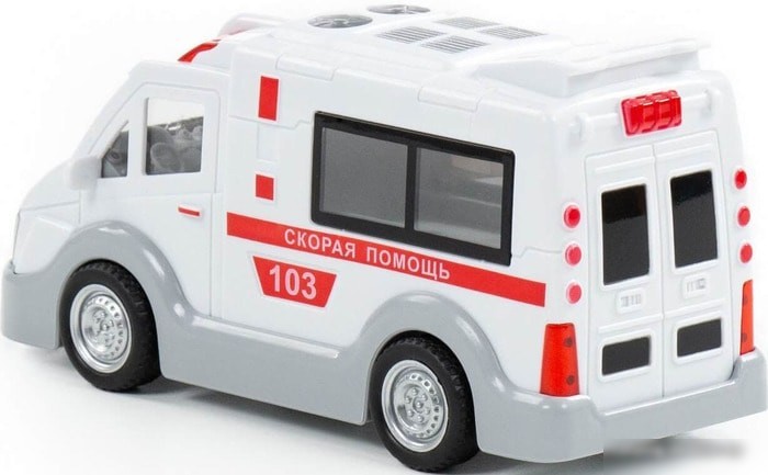 Игрушечный транспорт Полесье Скорая помощь 79657