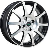 Литые диски Megami MGM-2 15x6" 4x100мм DIA 60.1мм ET 40мм BKF