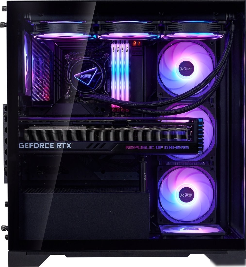 Корпус ADATA XPG Invader X BTF (черный)