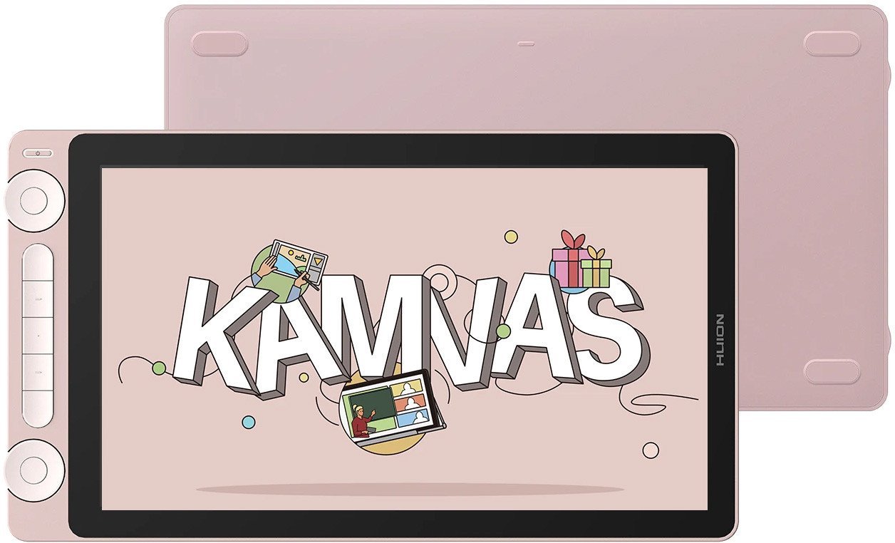 Графический монитор Huion Kamvas 13 Gen 3 (розовый)