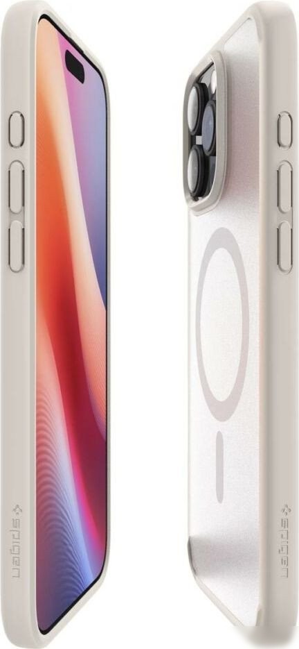Чехол для телефона Spigen Ultra Hybrid Mag Magsafe для iPhone 16 Pro Frost Natural Titanium