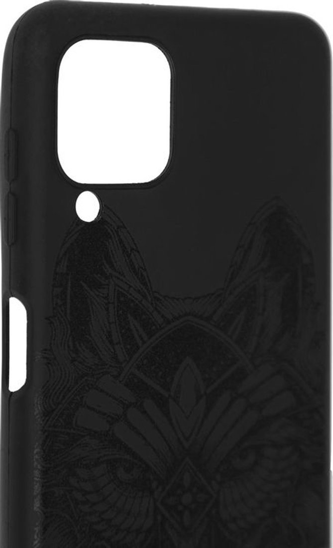 Чехол для телефона BoraSCO ArtWorks для Samsung Galaxy A03 51067 (черный/рисунок)