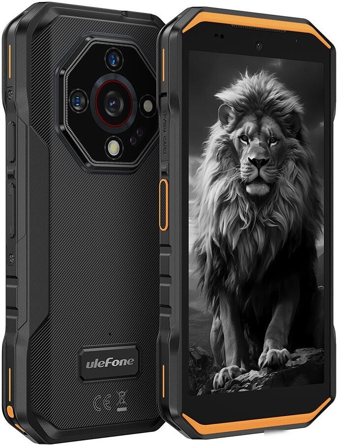 Телефон Ulefone Armor X32 Pro 8GB/256GB (черный/оранжевый)