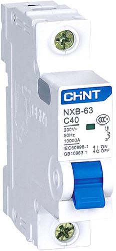 Выключатель автоматический Chint NXB-63 2P 50A 6kA C 814097