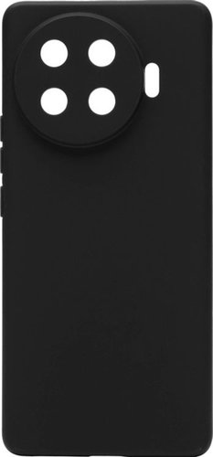 Чехол для телефона BoraSCO Silicone Case для Tecno Spark 20 Pro + 73128 (черный)