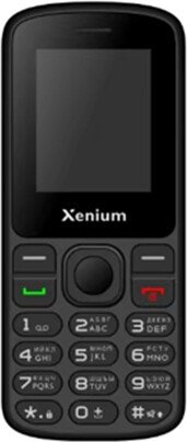 Кнопочный телефон Xenium X160 (черный)
