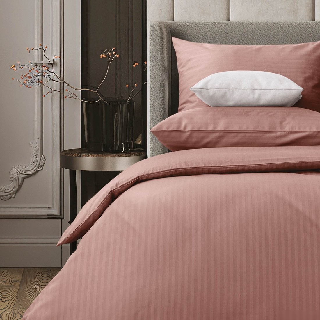 Постельное белье Verossa Stripe сем. Ash VRT 3035 70077 ST13 23