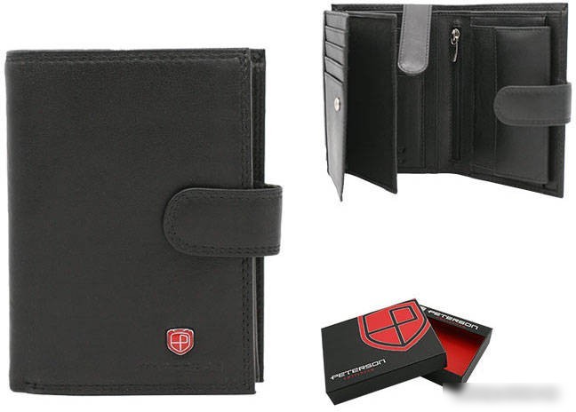 Кошелек Peterson PTN MR-03L-CN (черный)