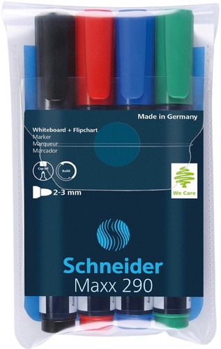 Набор маркеров Schneider Maxx 290 129094 (4 цв)