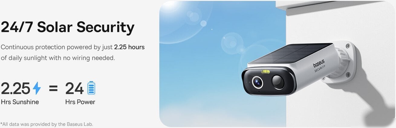 IP-камера Baseus Security S1 Lite Outdoor Camera 2K
