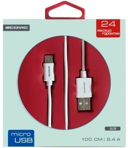 Кабель Atomic HQ-Base USB - Micro USB 1 м 30239