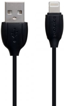 Кабель Borofone BX19 Lightning 1 м (черный)