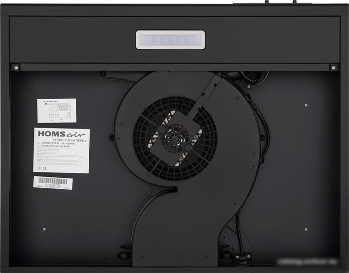 Кухонная вытяжка HOMSair Horizontal 60 (черный)