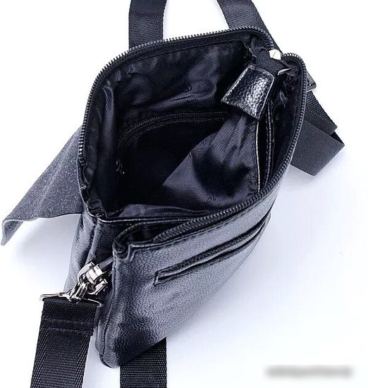Мужская сумка Poshete 250-1346-1-BLK (черный)