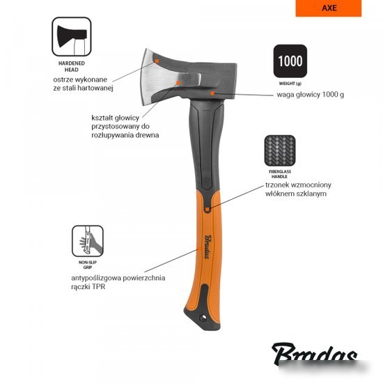 Топор-колун Bradas KT-SF2100