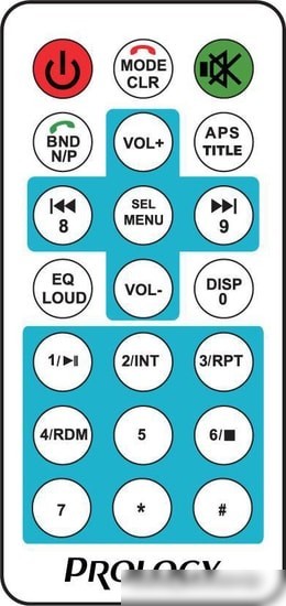 USB-магнитола Prology CMX-165