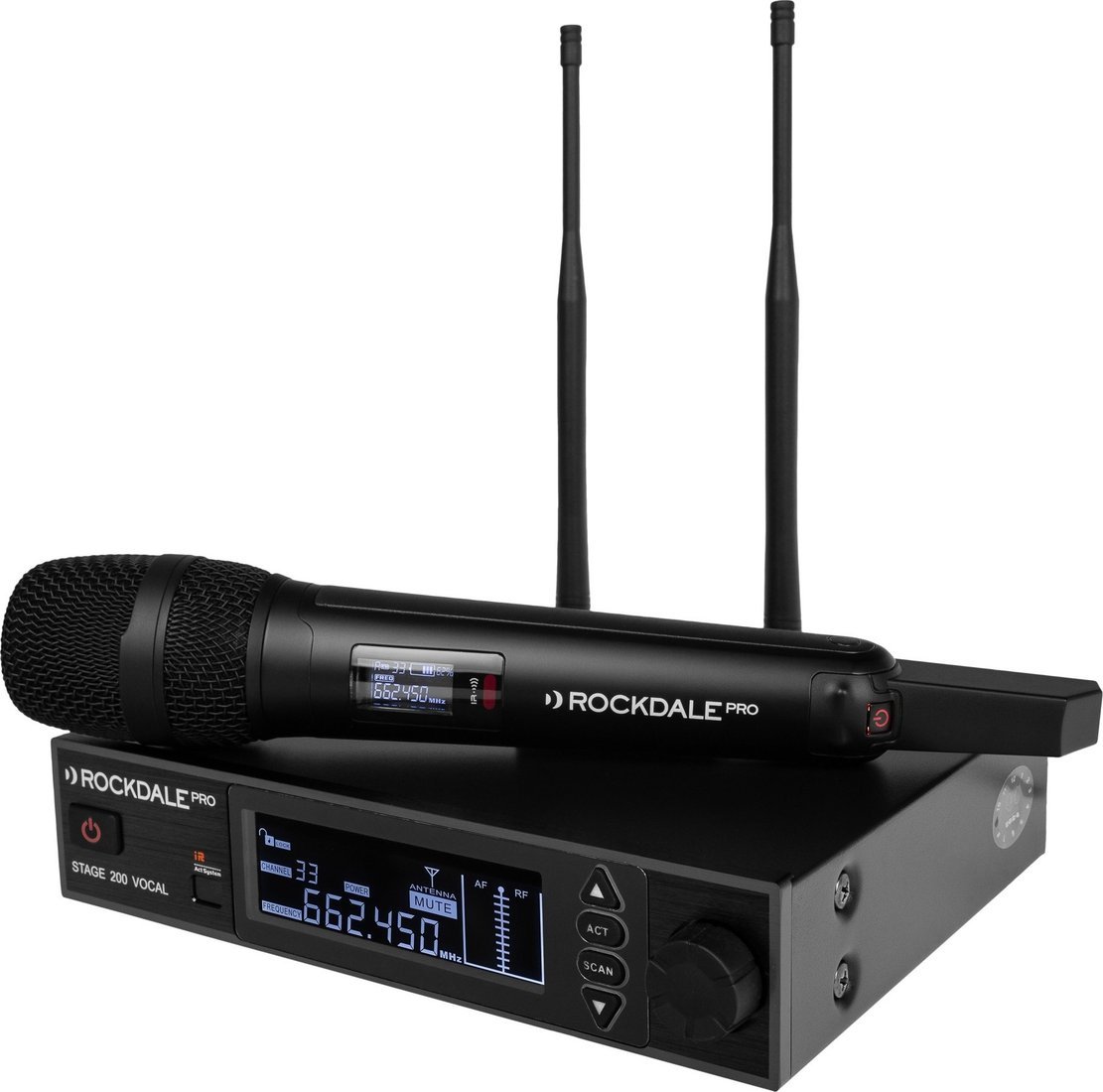 Радиосистема Rockdale Pro Stage 200 BK Vocal