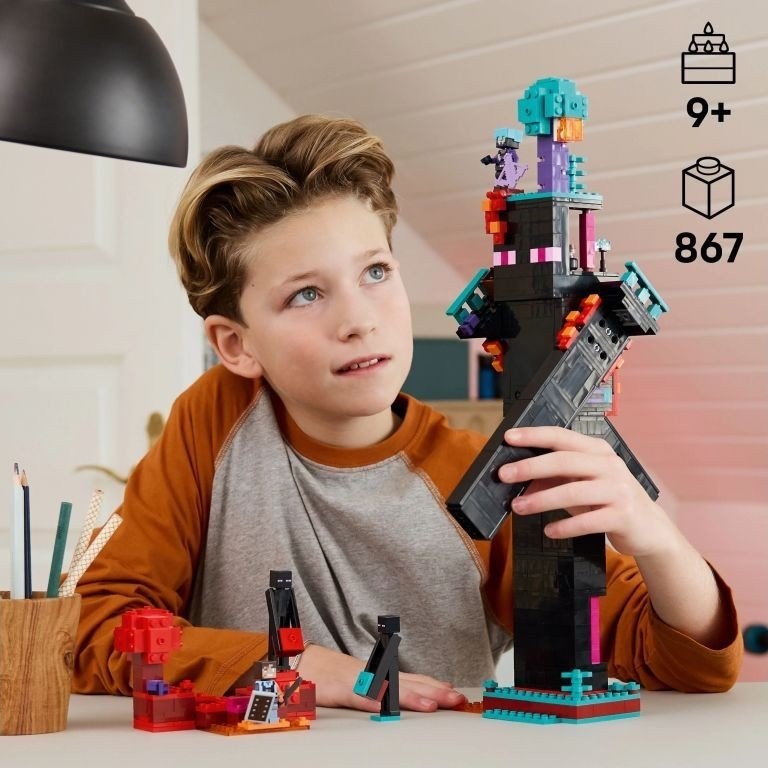 Конструктор LEGO Minecraft 21279 Башня Эндермена