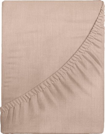 Постельное белье Verossa Melange на резинке 200x200x30 927225 (Praline)