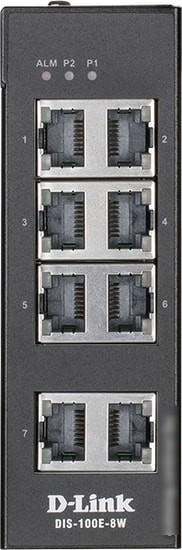 Неуправляемый коммутатор D-Link DIS-100E-8W/A1A