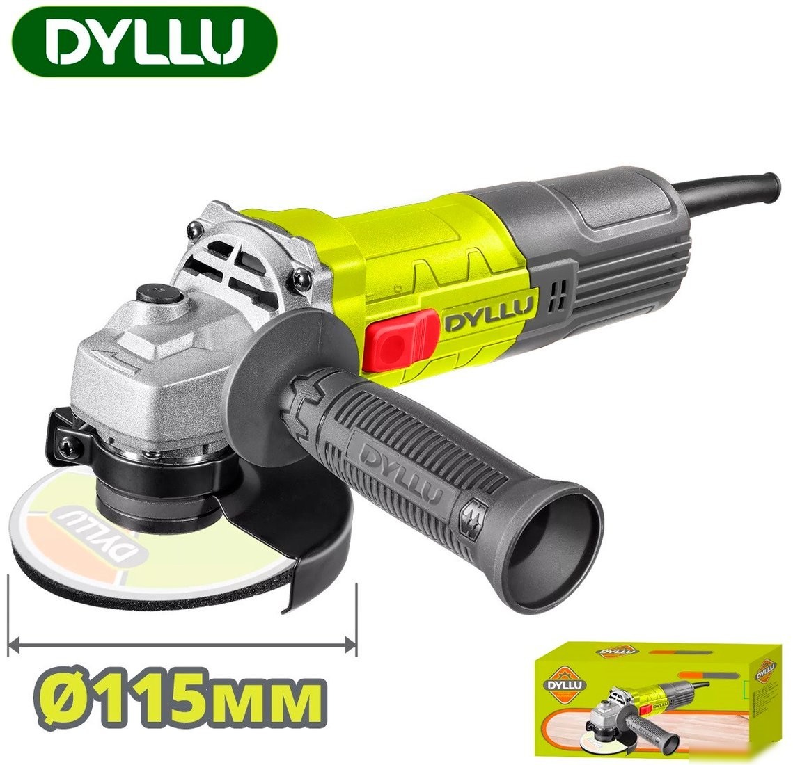 Угловая шлифмашина Dyllu DTAG15711 Угловая шлифмашина Dyllu DTAG15711