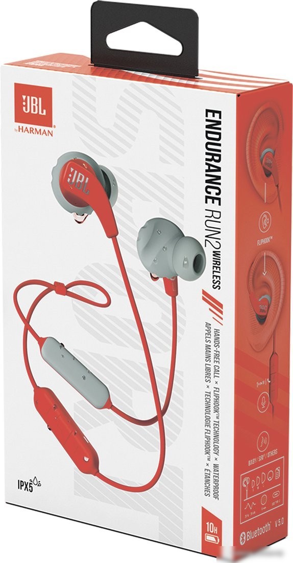 Наушники JBL Endurance Run 2 Wireless (коралловый)